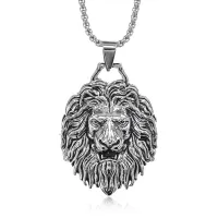 Амулет Лев на цепочке, 4,5х3см AC231