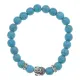 Браслет Будда, бирюза, 8мм BJBS-397