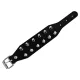 Браслет из искусственной кожи с шипами, 22,5см BS793