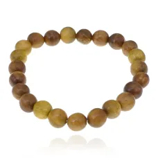 Браслет, натуральный сандал, 8мм BS800-02