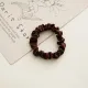 Резинка для волос, d.7,5см, цвет коричневый HZ065-03