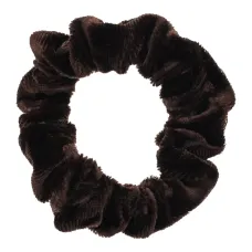 Резинка для волос, d.10см, цвет коричневый HZ066-01