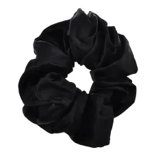 Резинка для волос, d.12,5см, цвет черный HZ071-01