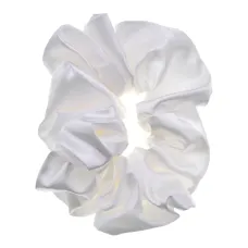 Резинка для волос, d.12,5см, цвет белый HZ071-02