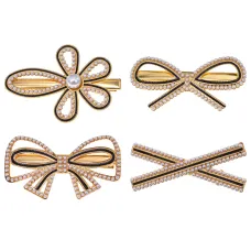 Набор из четырех заколок для волос HZN004