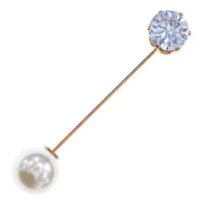 Зажим для платка, 55х10х10мм ZP003