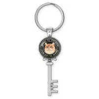 Брелок Ключ Кот (делаю, что хочу) BK-ALKK-0068