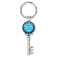 Брелок Ключ Вишуддха чакра BK-ALKK-0281