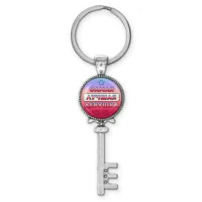 Брелок Ключ Самая лучшая девушка BK-ALKK-0433