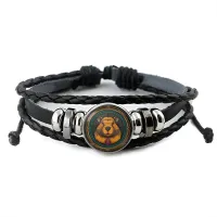 Кожаный браслет Грызун BSK-1052