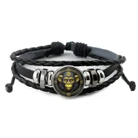 Кожаный браслет Обезьяна BSK-1054