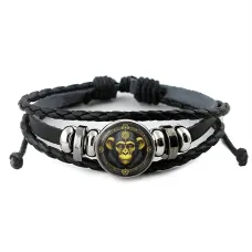 Кожаный браслет Обезьяна BSK-1054