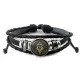 Кожаный браслет Всевидящее око BSK-1067