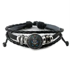 Кожаный браслет Заяц BSK-1084