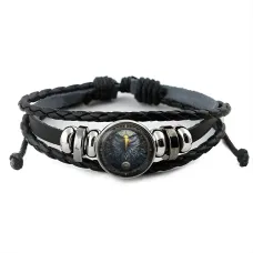 Кожаный браслет Орел BSK-1093