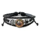 Кожаный браслет Огненный кабан BSK-1112