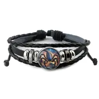 Кожаный браслет Скорпион BSK-1155