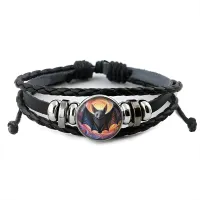 Кожаный браслет Летучая мышь BSK-1271