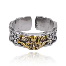 Безразмерное кольцо Дракон, 7мм KL546