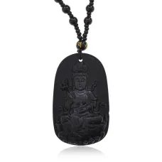 Амулет с четками Будда, 6х3,5см AK043
