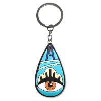 Брелок из ПВХ Глаз в капле, 9х1,5см BK179-05