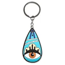 Брелок из ПВХ Глаз в капле, 9х1,5см BK179-05