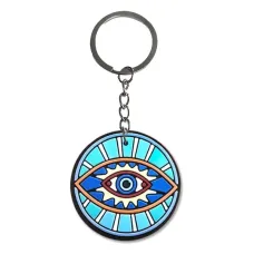 Брелок из ПВХ Глаз, 9х2,5см BK179-06