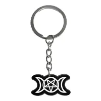 Брелок из ПВХ Триединая Богиня Луны, 7х2,5см BK185-04