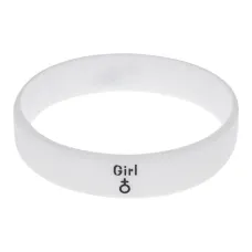 Спортивный резиновый браслет для девочки, 1 см BS824-02