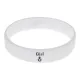Спортивный резиновый браслет для девочки, 1 см BS824-02