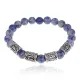 Рунический браслет Богатство и бизнес с нат.камнем Содалит 8мм BSRR-15