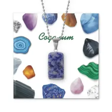 Кулон с Содалитом на цепочке KUL03-11