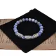 Рунический браслет Направление на путь к успеху с нат.камнем Содалит 8мм BSRH1-008