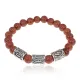 Рунический браслет Глубокий и спокойный сон с синт.камнем Авантюрин коричневый 8мм BSRH1-012