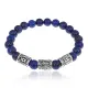 Рунический браслет Подключение к денежному каналу с нат.камнем Лазурит 8мм BSRH1-038