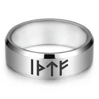 Кольцо с рунической формулой Избавление от зависимости, р.11 KLL-004-11