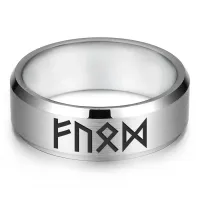 Кольцо с рунической формулой Карьера и бизнес, р.11 KLL-005-11