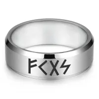 Кольцо с рунической формулой Успешная реализация идей, р.8 KLL-006-8