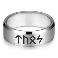 Кольцо с рунической формулой Победа над конкурентами, р.9 KLL-007-9