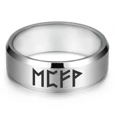 Кольцо с рунической формулой Выигрыш в лотерею, р.12 KLL-014-12