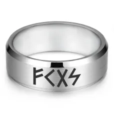 Кольцо с рунической формулой Привлечение клиентов, р.10 KLL-028-10