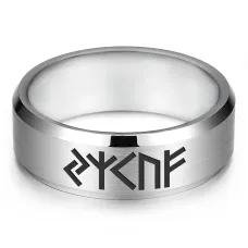 Кольцо с рунической формулой Увеличение доходов, р.10 KLL-036-10