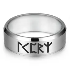 Кольцо с рунической формулой Усиление интуиции, р.9 KLL-042-9