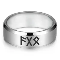 Кольцо с рунической формулой Укрепление семьи, р.10 KLL-054-10