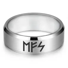 Кольцо с рунической формулой Прорыв в бизнесе, р.8 KLL-060-8