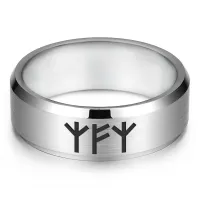 Кольцо с рунической формулой Защита бизнеса, р.10 KLL-063-10