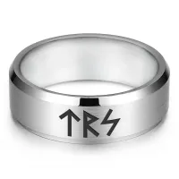 Кольцо с рунической формулой Успех и личностный рост, р.11 KLL-068-11
