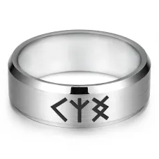 Кольцо с рунической формулой Рунические активаторы, р.12 KLL-069-12