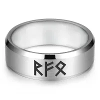 Кольцо с рунической формулой Стабильный доход, р.12 KLL-070-12