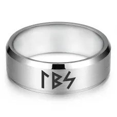 Кольцо с рунической формулой Глубокий и спокойный сон, р.9 KLL-075-9